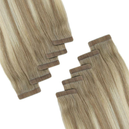 Hartford tape-in human hair extensions, 24 inch, 100g | Milk &amp; Honey Wigs