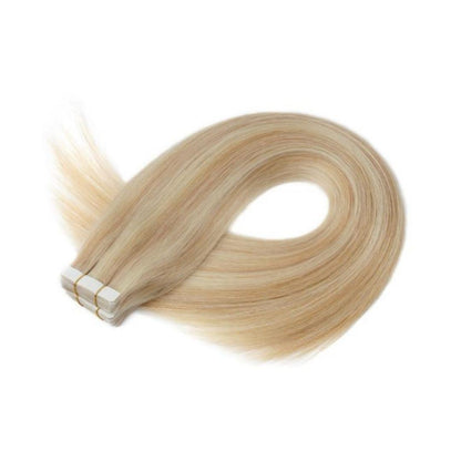 mixed honey tape-in human hair extensions, 100g | Milk &amp; Honey Wigs