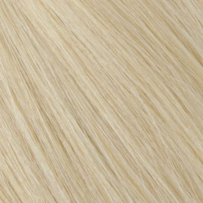 pearl shade 613 tape-in human hair extensions | Milk &amp; Honey Wigs
