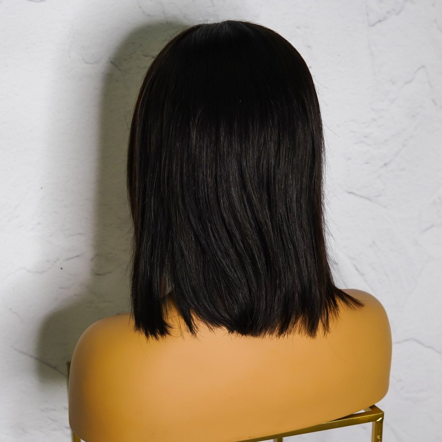 MADDIE Black Human Hair Lace Front Wig - Milk &amp; Honey Wigs