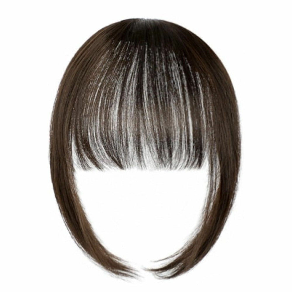MALIAH Synthetic Clip On Fringe - Milk & Honey
