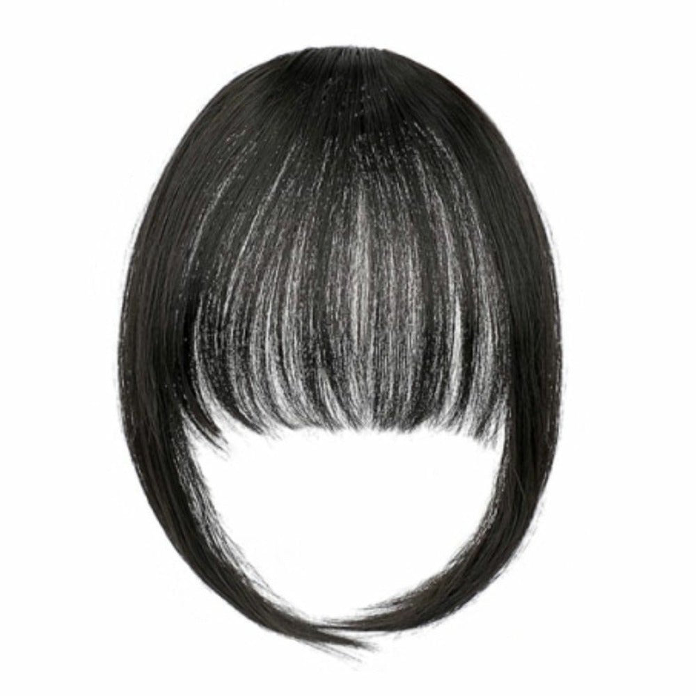 MALIAH Synthetic Clip On Fringe - Milk & Honey