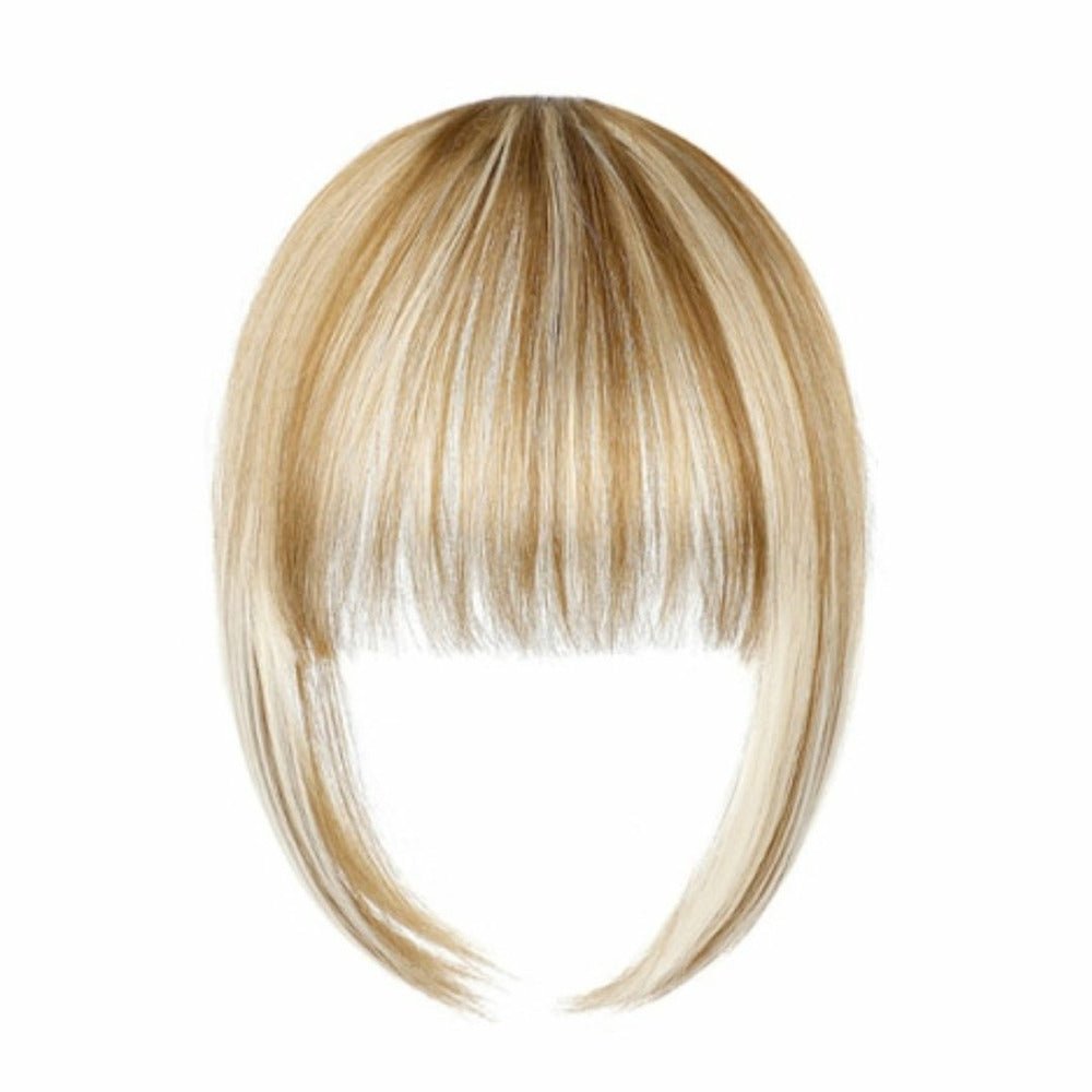 MALIAH Synthetic Clip On Fringe - Milk & Honey
