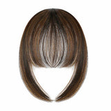 MALIAH Synthetic Clip On Fringe - Milk & Honey