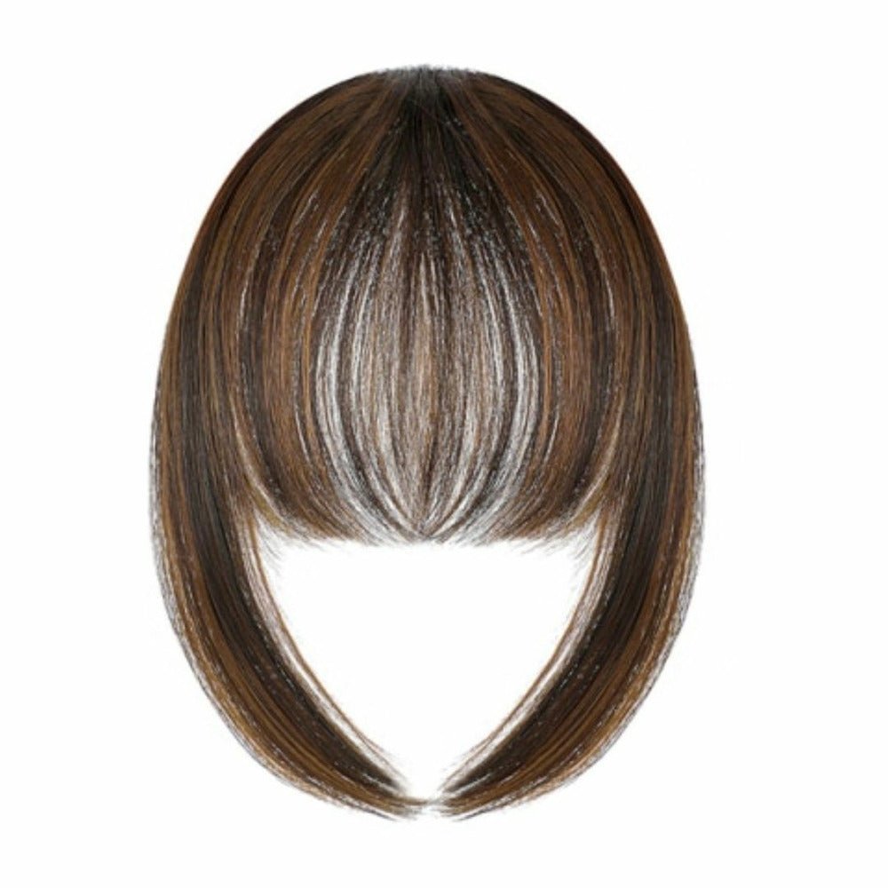 MALIAH Synthetic Clip On Fringe - Milk & Honey