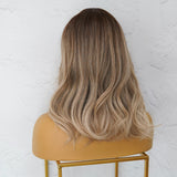 MARLEY Ash Brown Ombre Fringe Wig - Milk & Honey