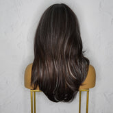 MATILDA Ash Black Fringe Wig - Milk & Honey Wigs