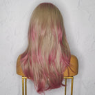 MATILDA Ombre Pink Fringe Wig - Milk & Honey Wigs