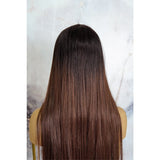 MEGAN MOCHA 30" Lace Front Wig - Milk & Honey