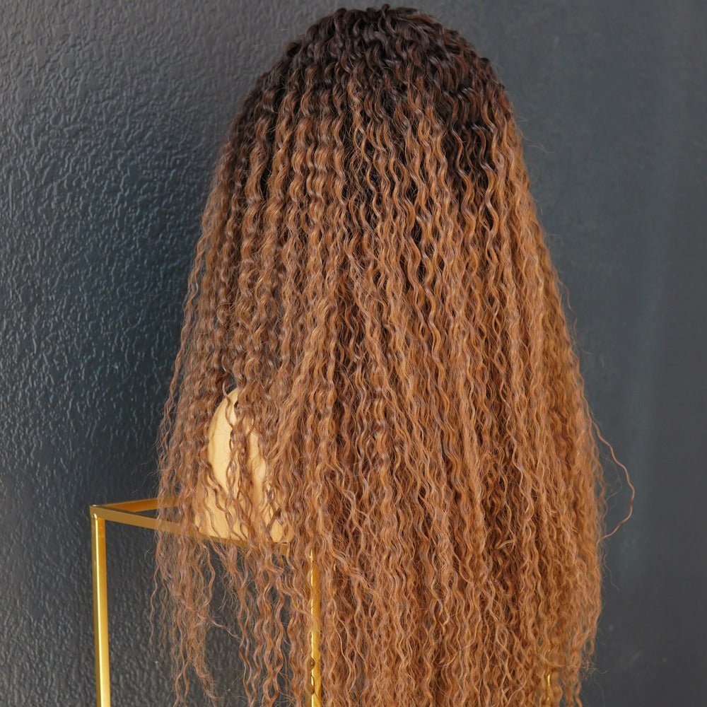 MEGAN Ombre Brown Lace Front Wig - Milk &amp; Honey Wigs