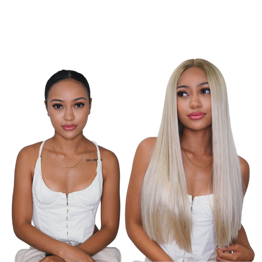MERIDITH Ombre Lace Front Wig - Milk & Honey