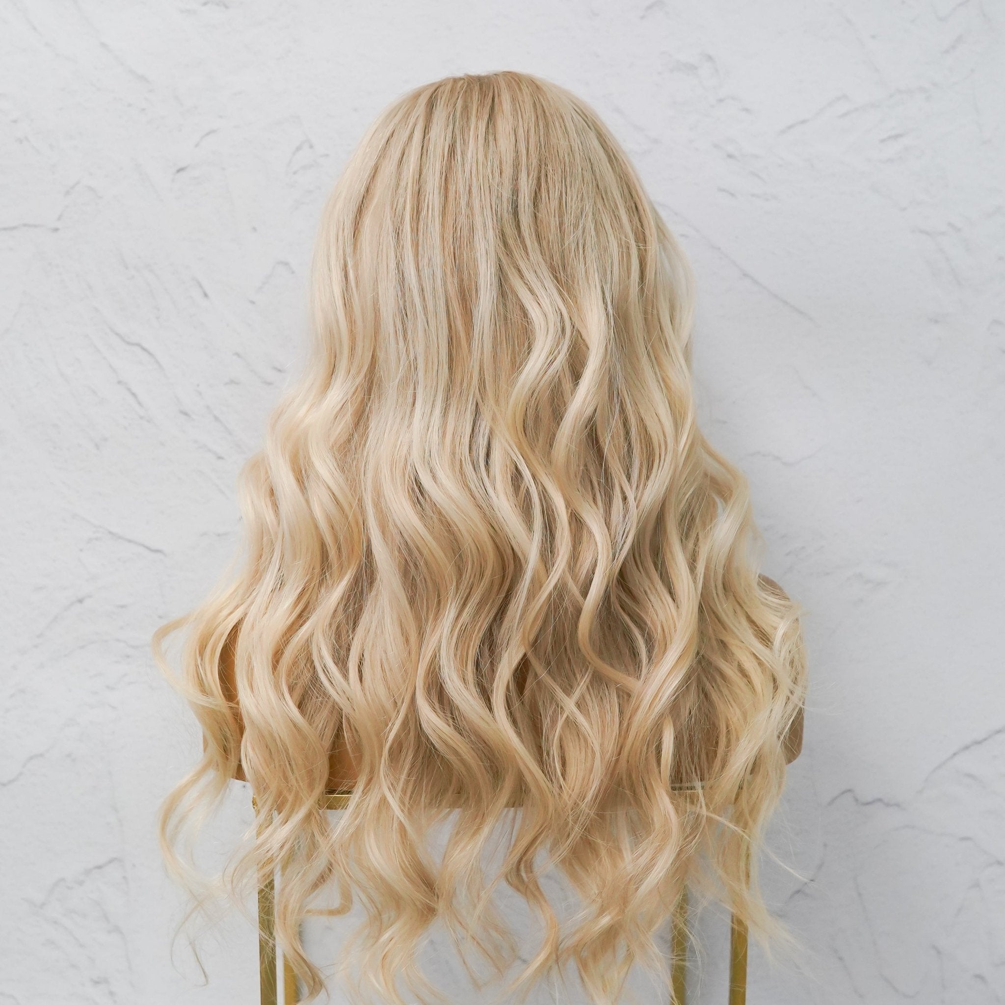 MIAMI Human Hair Lace Front Wig Milk Honey