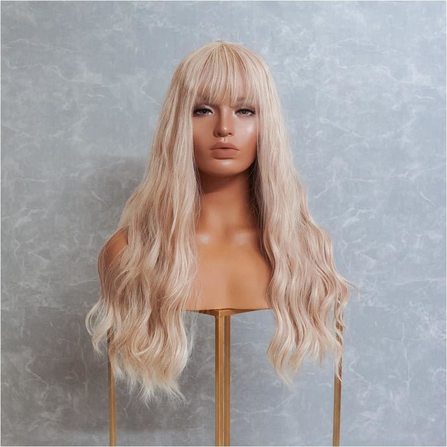 MILLY Beach Blonde Fringe Wig - Milk &amp; Honey Wigs