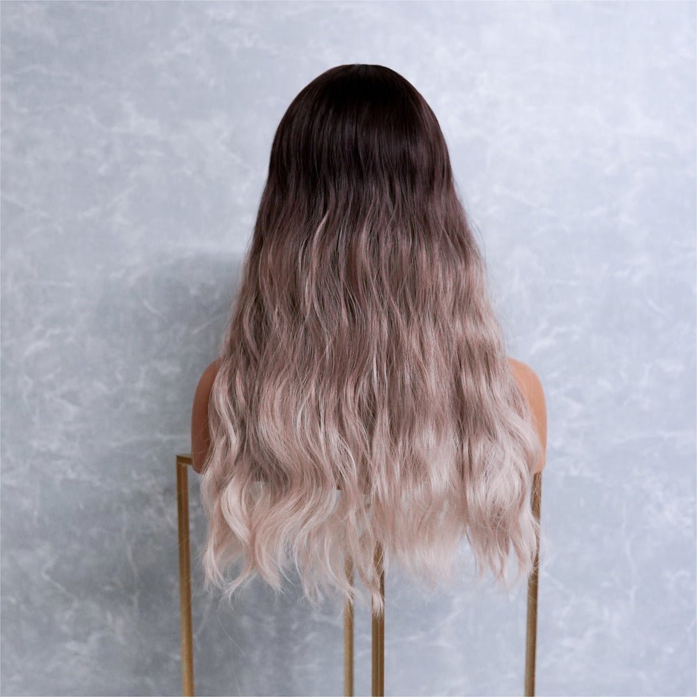 MILLY Brown Ombre Fringe Wig - Milk & Honey Wigs