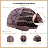 MILO Copper Ombre Fringe Wig - Milk & Honey Wigs