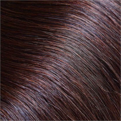 MOCHA shade 4 human hair clip-in hair extensions | Milk &amp; Honey Wigs