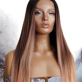 MOLLY Ombre 24" Lace Front Wig - Milk & Honey Wigs