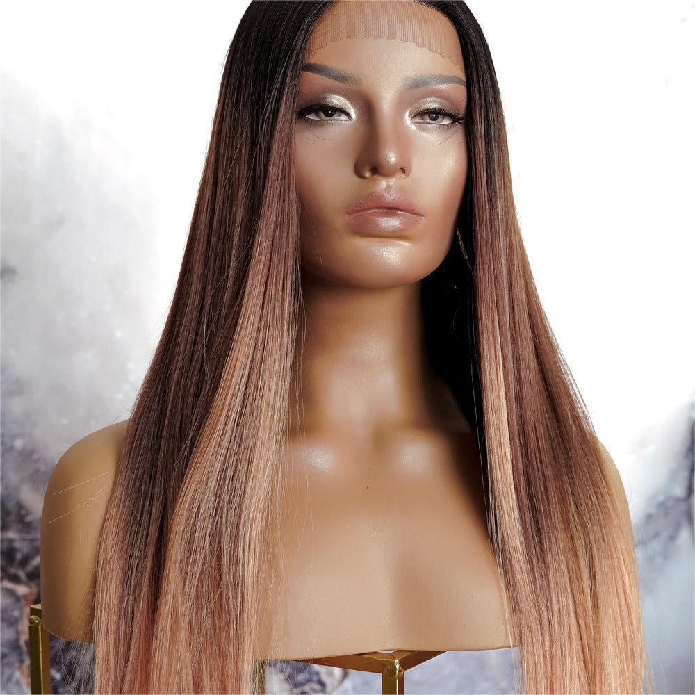 MOLLY Ombre 24&quot; Lace Front Wig - Milk &amp; Honey Wigs