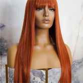 MONTANA AUBURN Fringe Wig - Milk & Honey Wigs