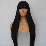 MONTANA Black Fringe Wig - Milk & Honey