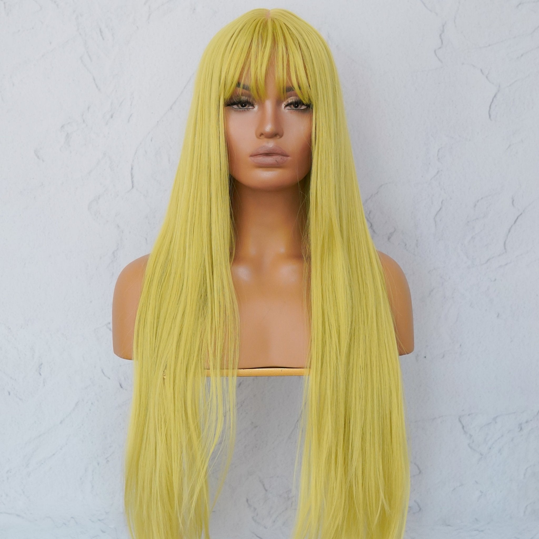 MONTANA Lime Fringe Wig - Milk &amp; Honey Wigs