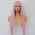 MONTANA Pink Fringe Wig - Milk & Honey Wigs
