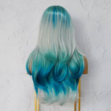 MYKONOS Ombre Blue Lace Front Wig - Milk & Honey