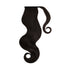 NATURAL BLACK Remy Human Hair Ponytail - Milk & Honey Wigs
