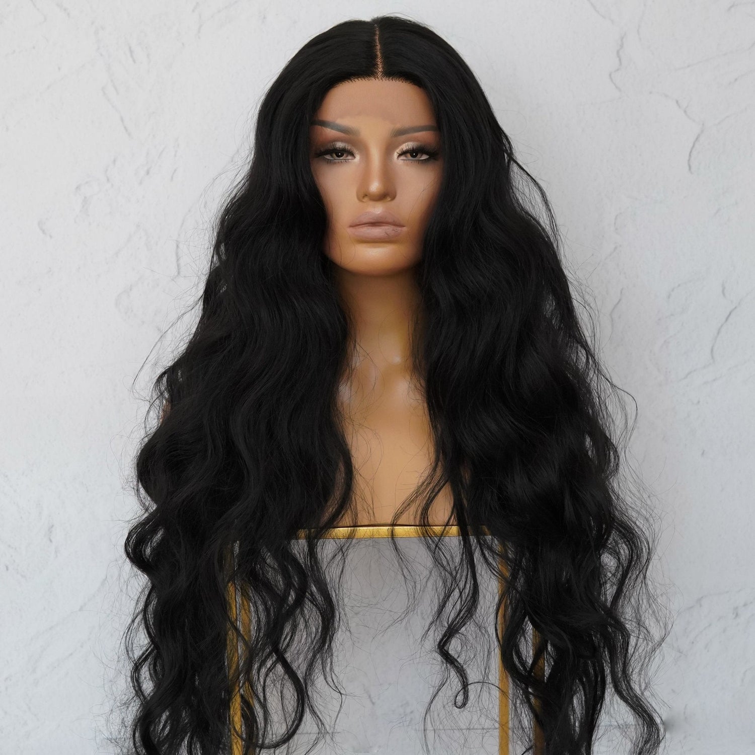 NERA Black 30&quot; Lace Front Wig - Milk &amp; Honey Wigs