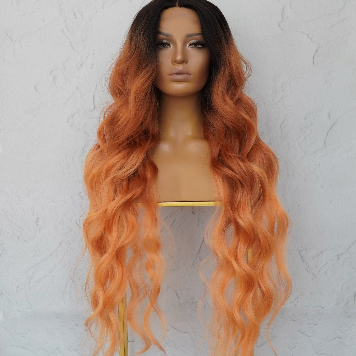NERA Ombre Flame 30&quot; Lace Front Wig - Milk &amp; Honey Wigs