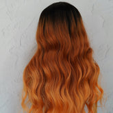 NERA Ombre Flame 30" Lace Front Wig - Milk & Honey Wigs