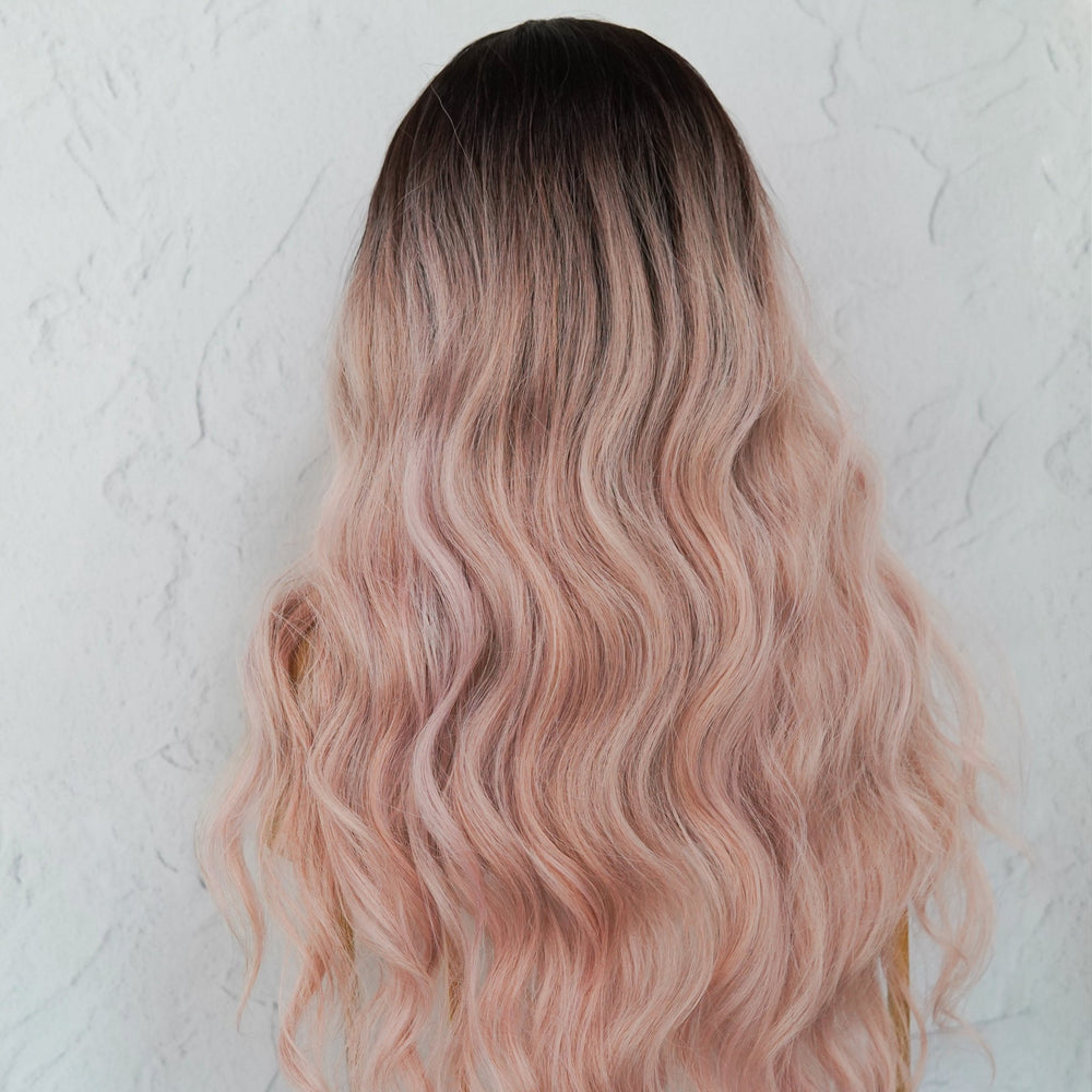 NERA Ombre Pink 30" Lace Front Wig - Milk & Honey