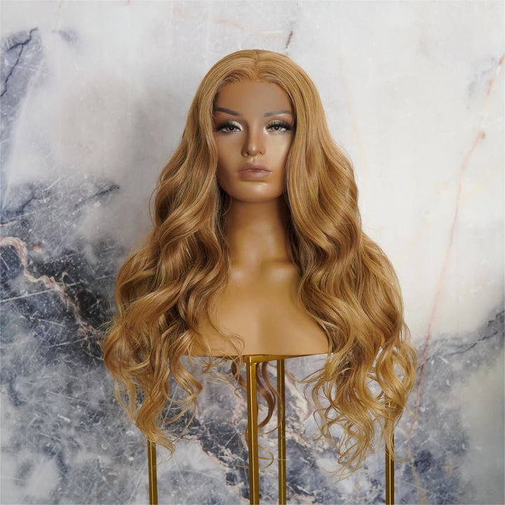 NIKKI CARAMEL 30" Lace Front Wig - Milk & Honey