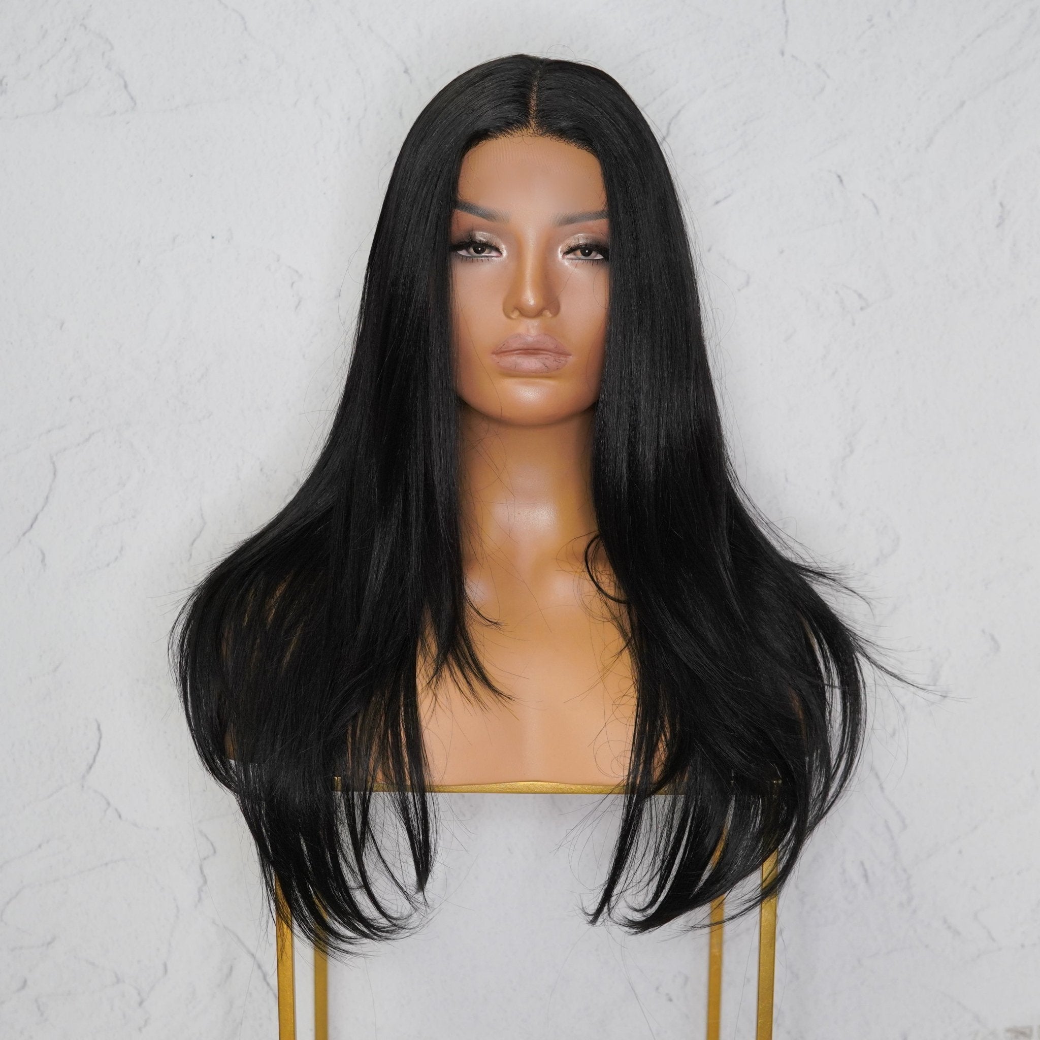 NOELLE Black Lace Front Wig - Milk & Honey Wigs