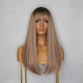 OAK Caramel Fringe Wig - Milk & Honey Wigs