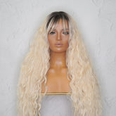 PAM Ombre Lace Front Wig ** SAMPLE WITH CUT LACE - Milk & Honey Wigs