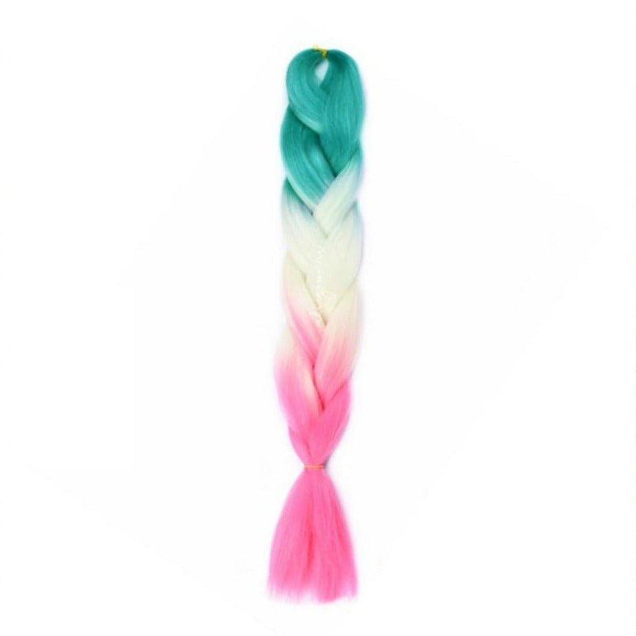 PASTELS THREE TONE OMBRÉ 24" - Milk & Honey Wigs