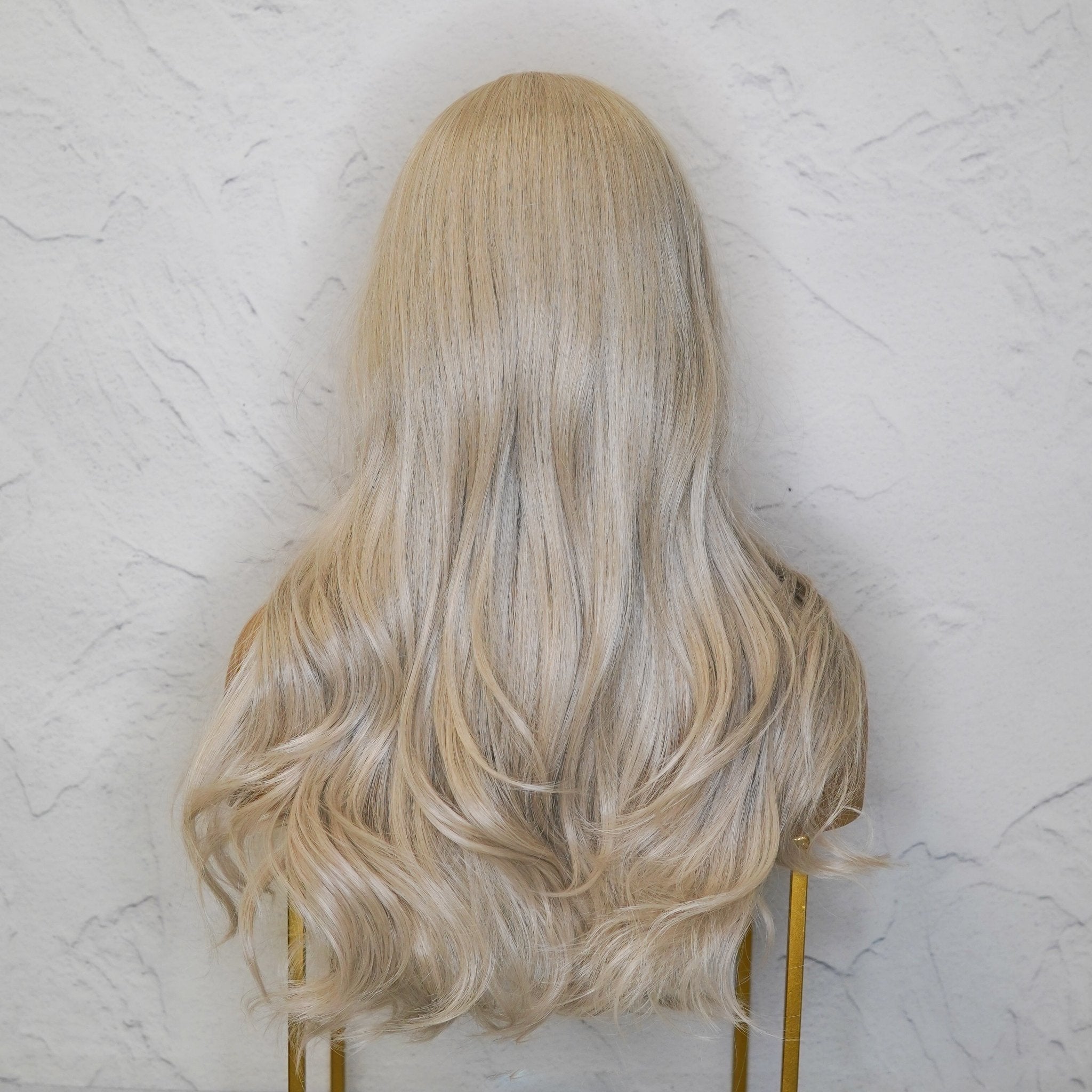 Pearl Blonde Lace Front Wig Milk Honey