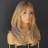 PENELOPE Ombre Blonde Fringe Wig - Milk & Honey Wigs