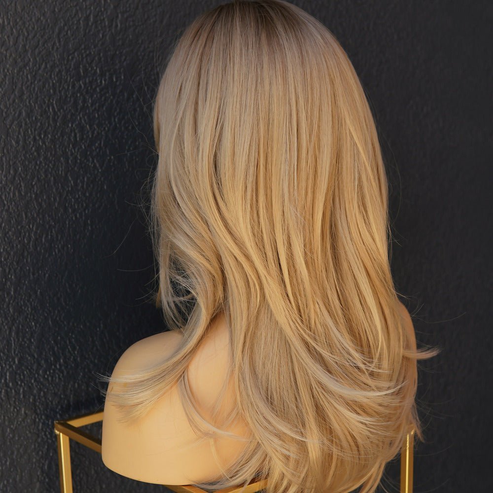 PENELOPE Ombre Blonde Fringe Wig - Milk &amp; Honey Wigs