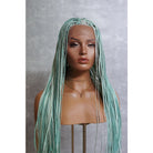 PHOENIX Mint Braided 26" Lace Front Wig - Milk & Honey Wigs