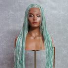 PHOENIX Mint Braided 26" Lace Front Wig - Milk & Honey Wigs