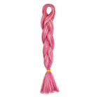PINK GLITTER BRAID HAIR 24" - Milk & Honey Wigs
