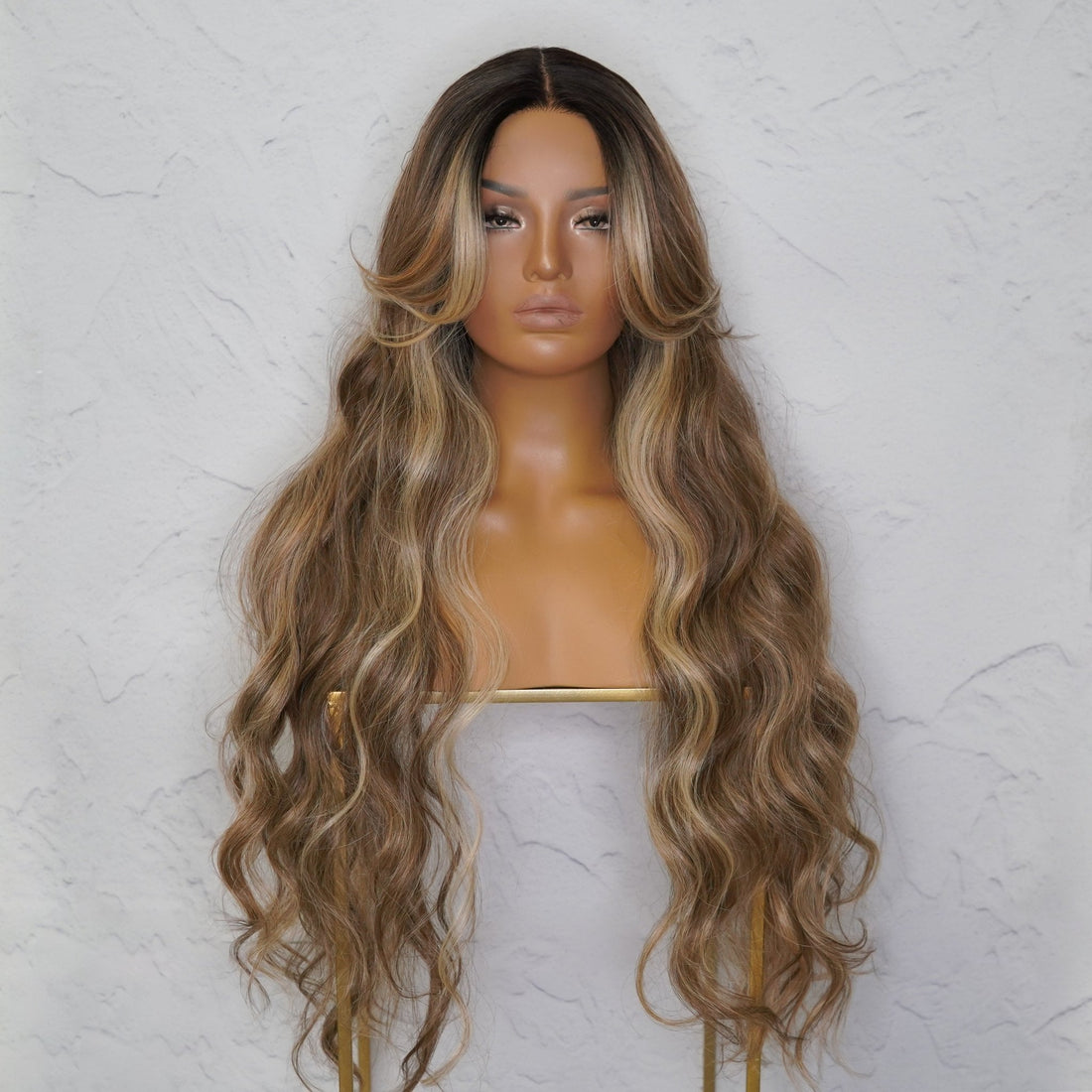 PIPER Mocha Lace Front Wig - Milk &amp; Honey Wigs
