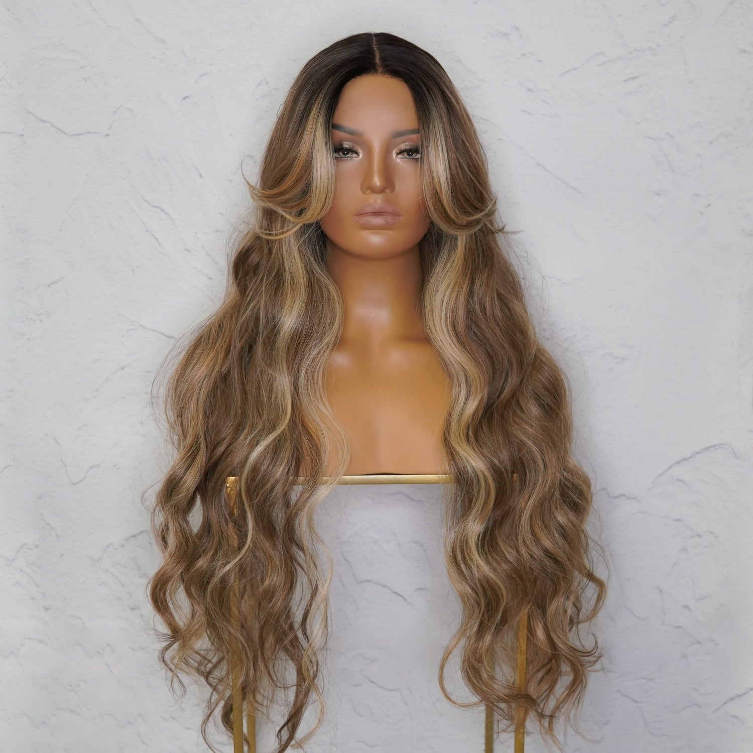PIPER Mocha Lace Front Wig - Milk &amp; Honey Wigs
