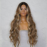 PIPER Mocha Lace Front Wig - Milk & Honey