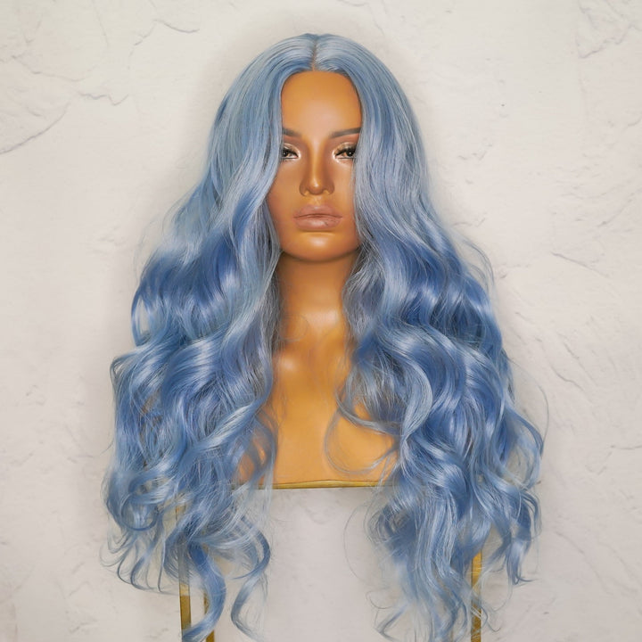 POLLY Blue 30" Lace Front Wig - Milk & Honey
