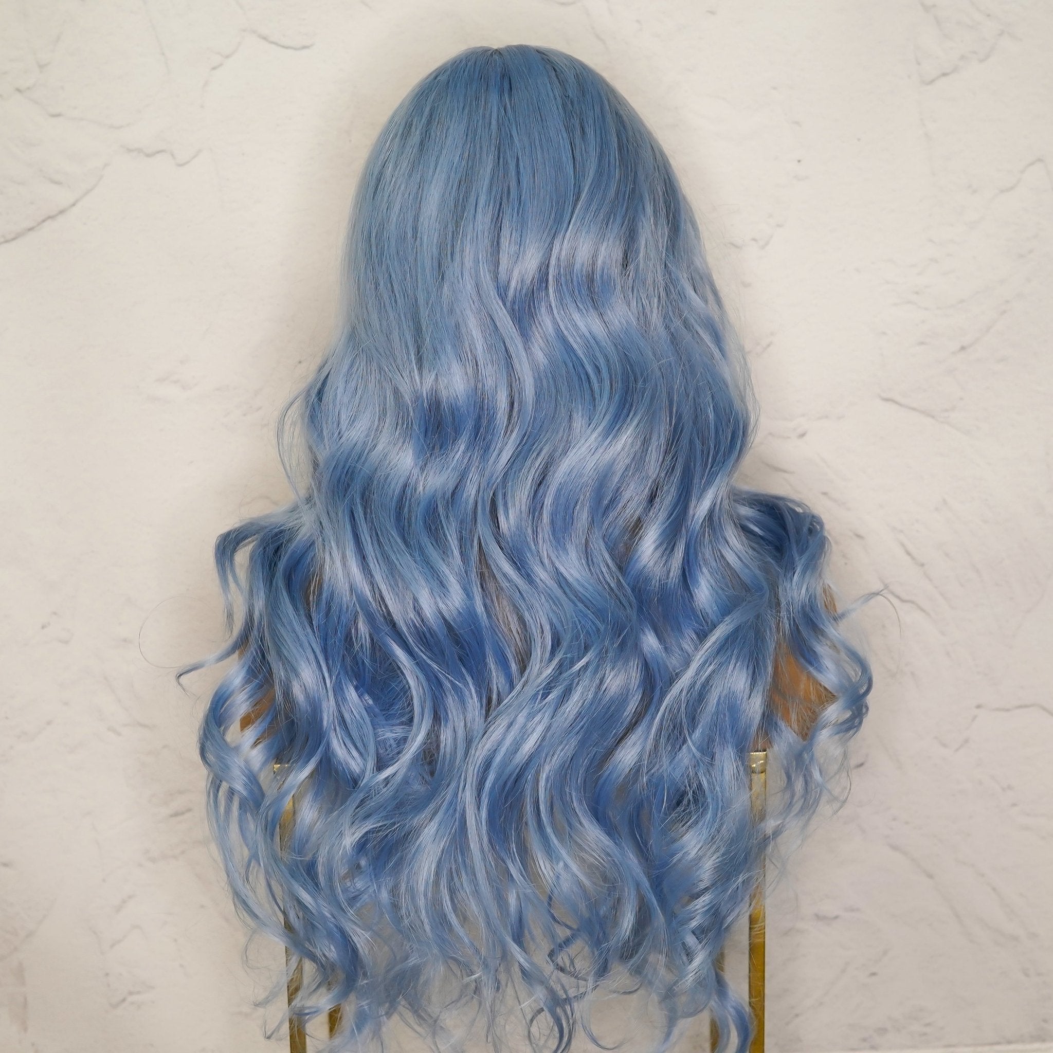 POLLY Blue 30" Lace Front Wig - Milk & Honey