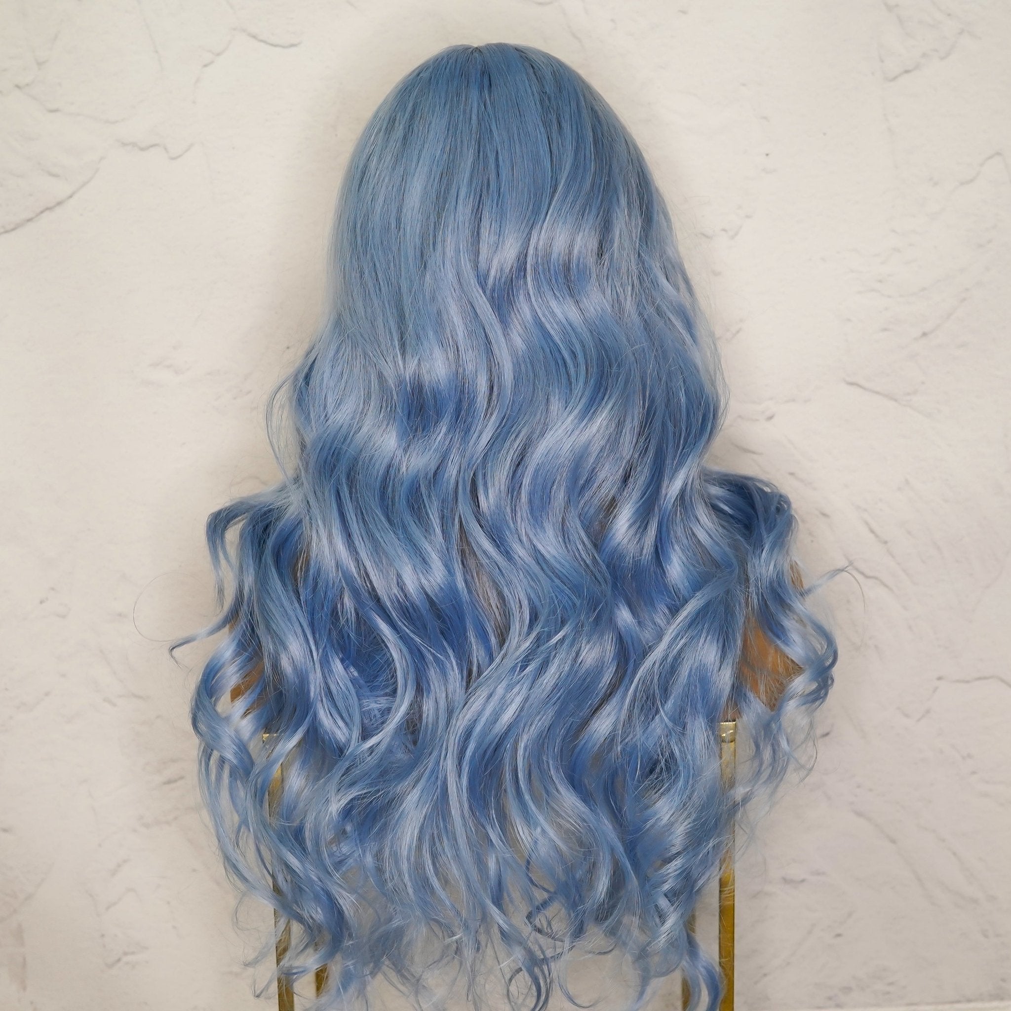 POLLY Blue 30&quot; Lace Front Wig - Milk &amp; Honey Wigs