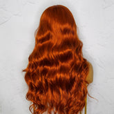 POLLY Ginger 30" Lace Front Wig - Milk & Honey Wigs